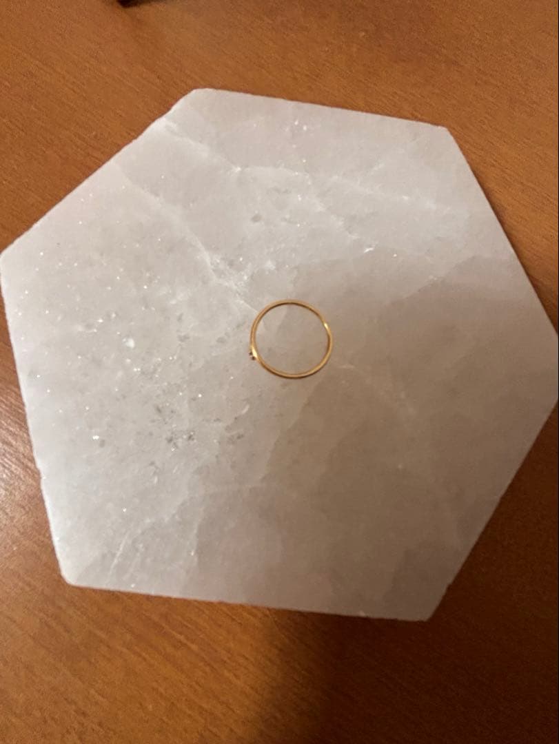 PRMAL ダイヤモンドリング　k18 ピンキーリング