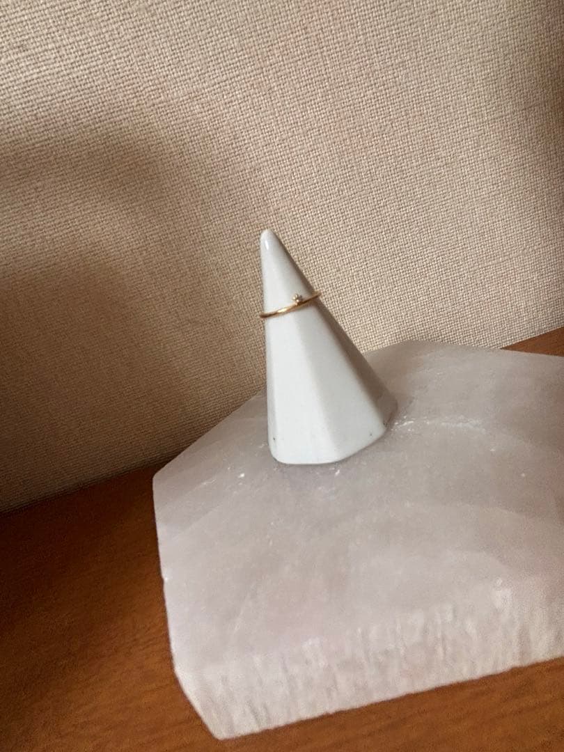 PRMAL ダイヤモンドリング　k18 ピンキーリング