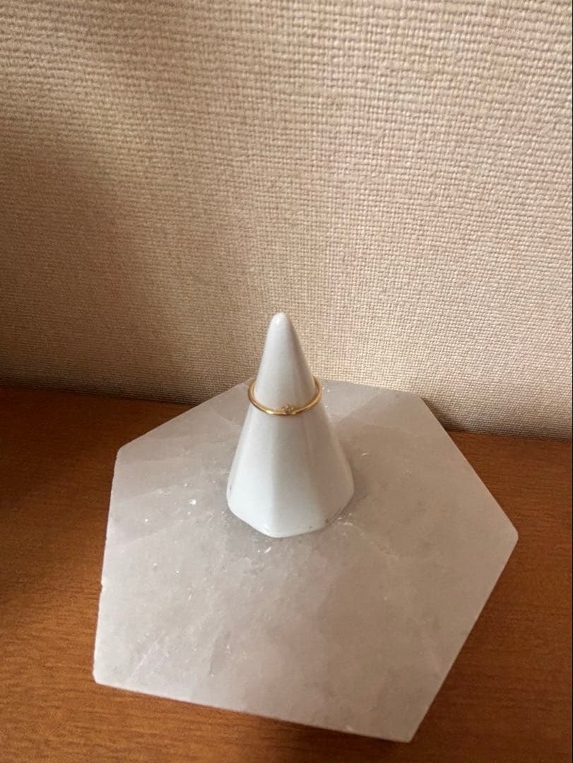 PRMAL ダイヤモンドリング　k18 ピンキーリング