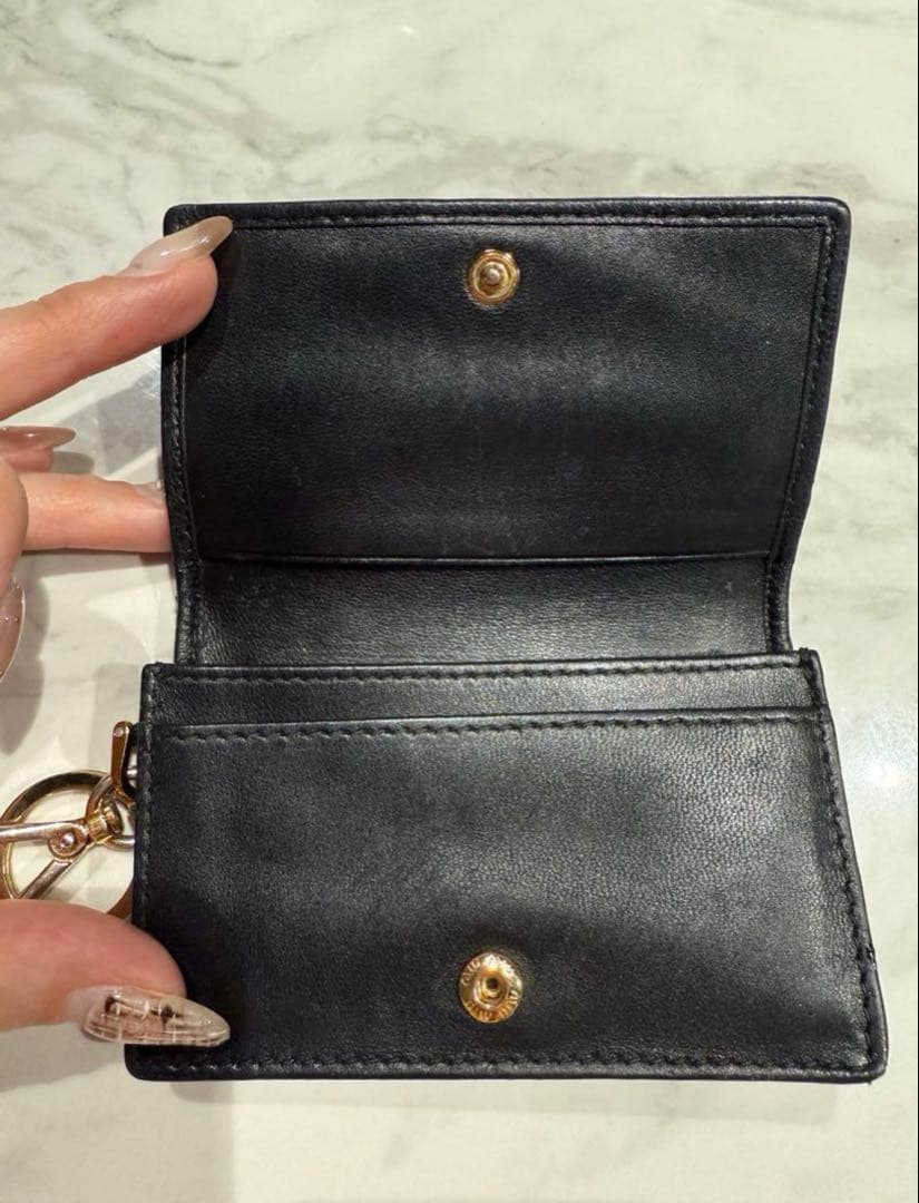 MIU MIU ブラック 名刺入れ キルティング