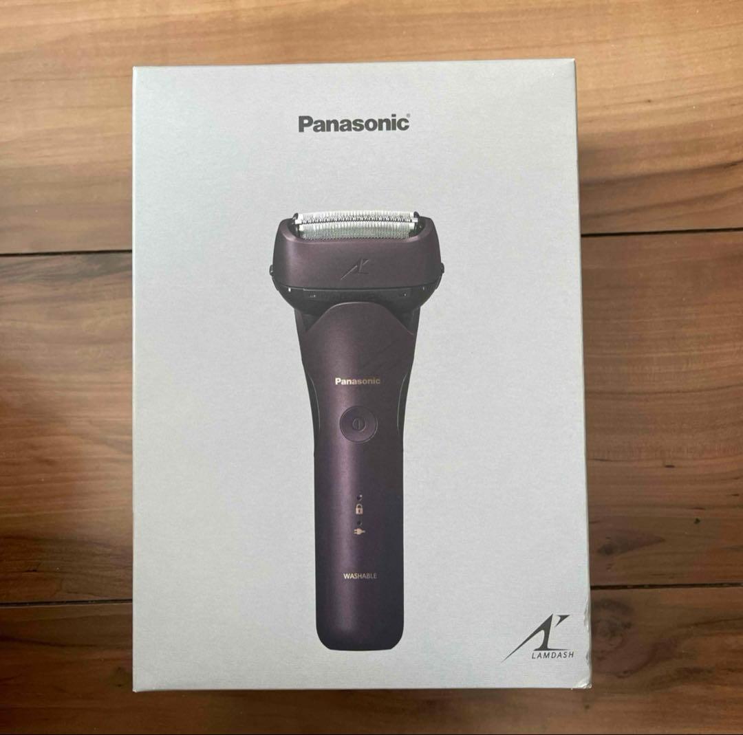 【未開封・未使用】Panasonicメンズシェーバーラムダッシュ3枚刃 茶