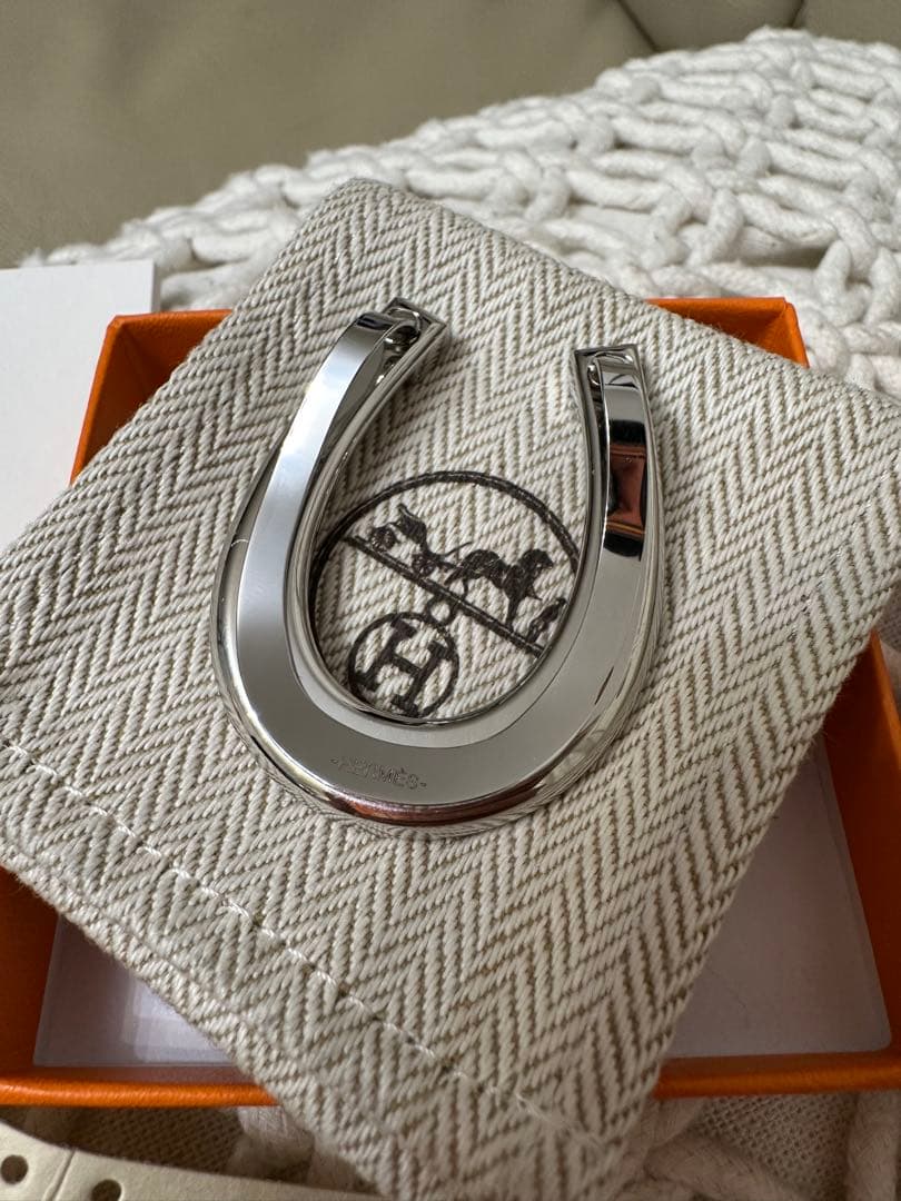 エルメス　HERMES マネークリップ　ラック　蹄鉄