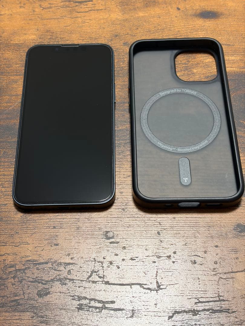 【美品】 iPhone 13 mini 256GB ミッドナイト、ケース付き