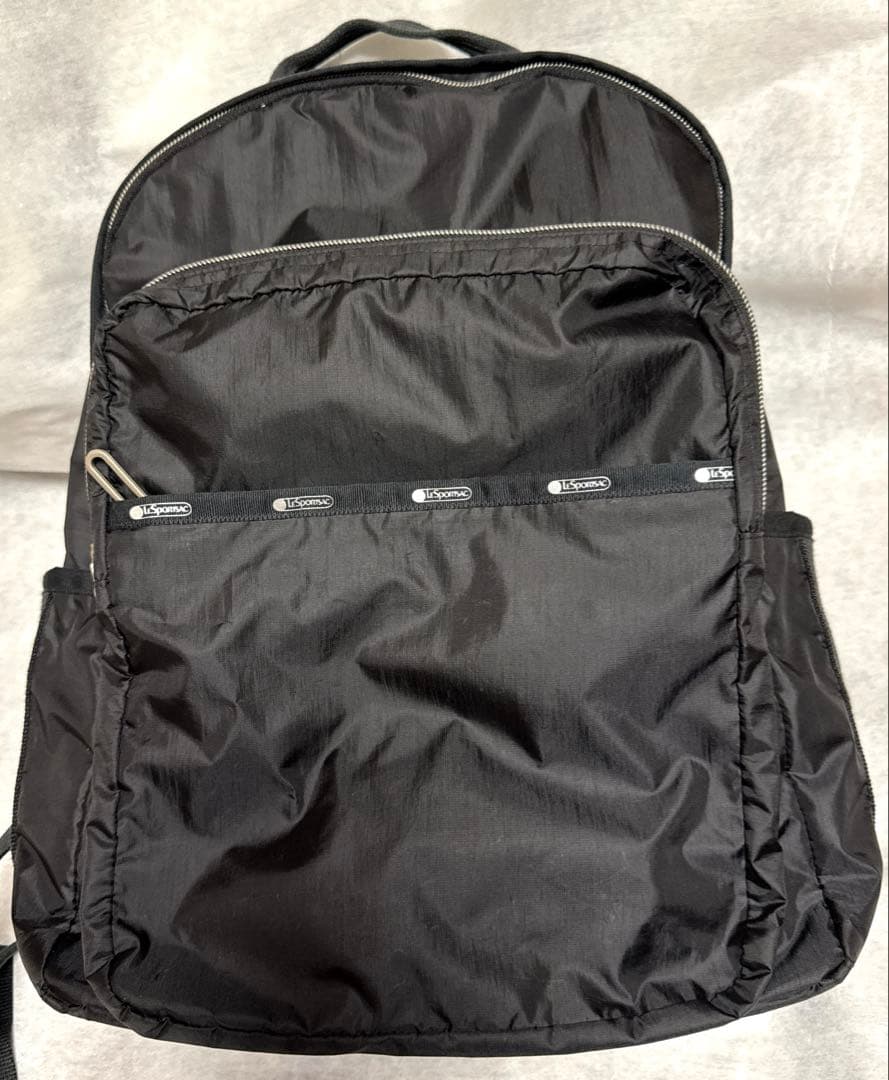 【美品】レスポートサック　ESSENTIAL CARRYALL BPブラック