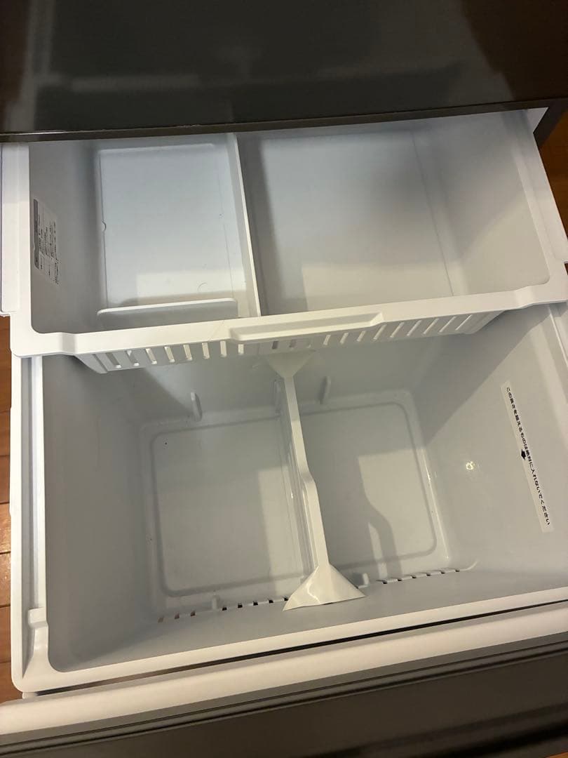 Hisense 3ドア冷蔵庫 グレー冷凍冷蔵庫 HR-D36ES