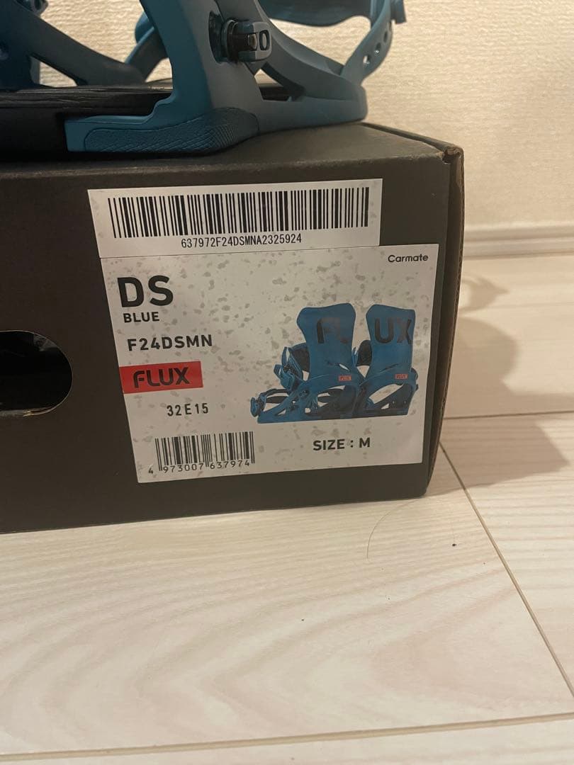 FLUX DS ブルー スノーボード ビンディング