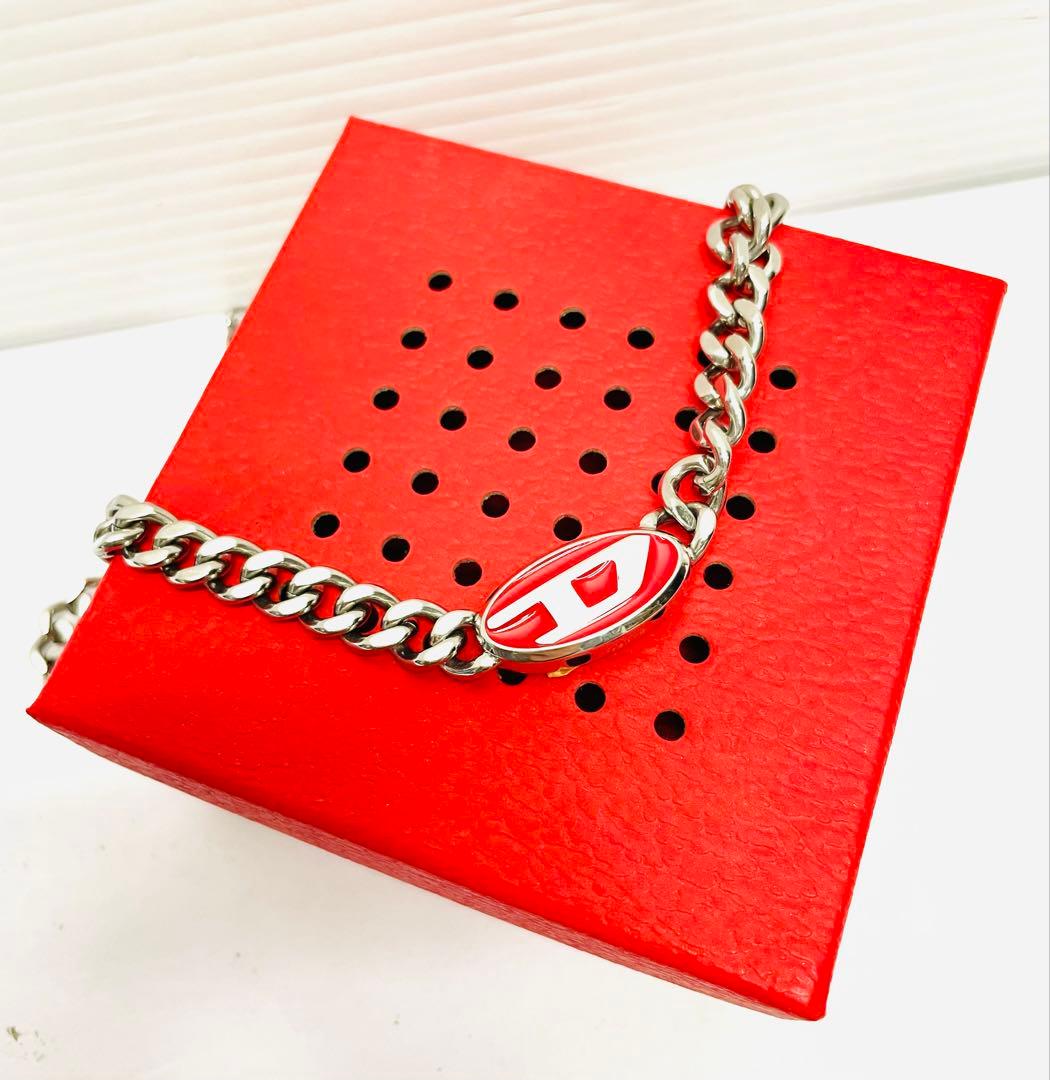 165★DIESEL ディーゼル ネックレス