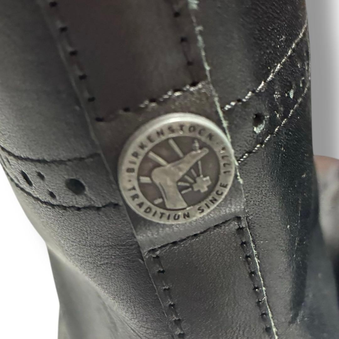 美品　ビルケンシュトック　ララミーハイ　レースアップブーツ　ブラック　25cm