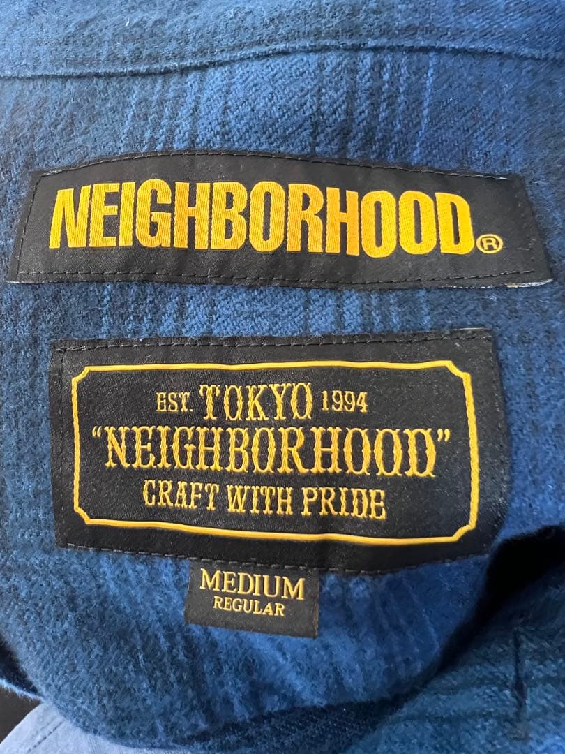 neighborhood ネイバーフッド　チェックシャツ　Mサイズ