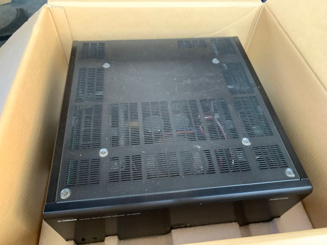 黒　YAMAHA MX-A5000 11chパワーアンプ 定価328,000円