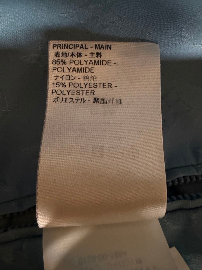 超美品　LOUIS VUITTON 雲模様 ブルーナイロンジャケット　モノグラム