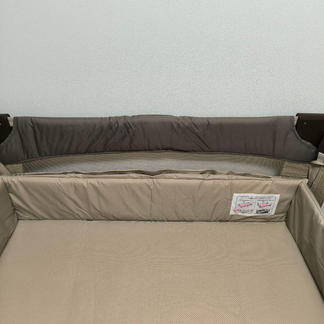 極美品✨ Aprica アップリカ ココネルエアー ベビーベッド ココア