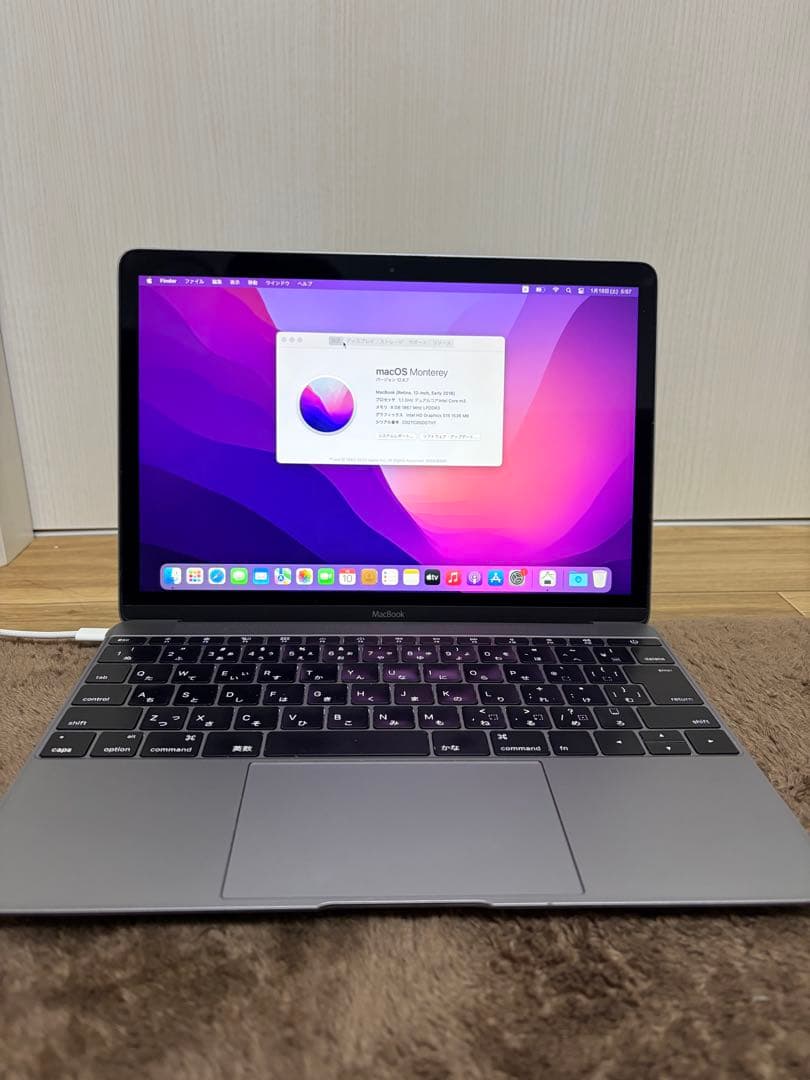 Apple MacBook Retina 12インチ 2016年モデル
