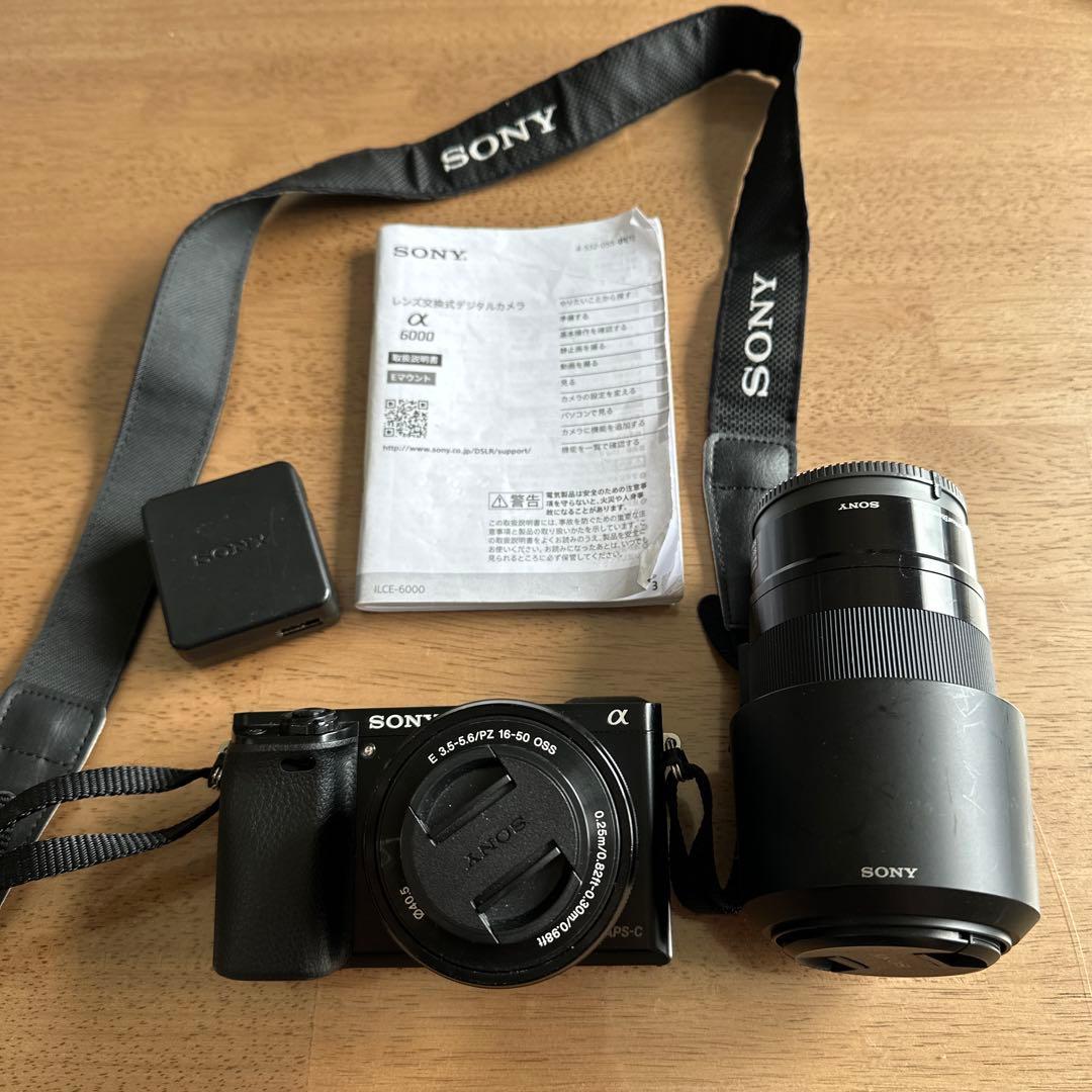 SONY α6000ボディブラックミラーレス一眼