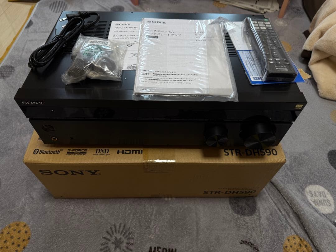 【新品未使用】SONY STR-DH590 マルチチャンネルインテグレートアンプ