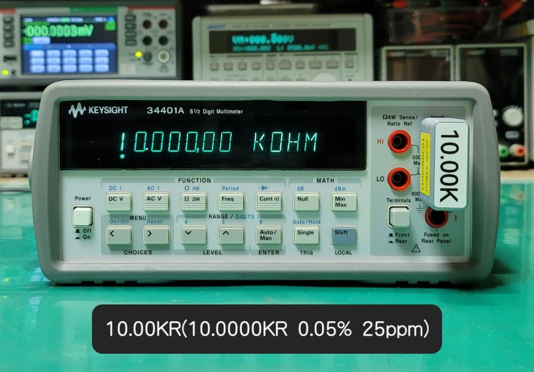 KEYSIGHT/HP 34401A 6.5桁 デジタルマルチメーター