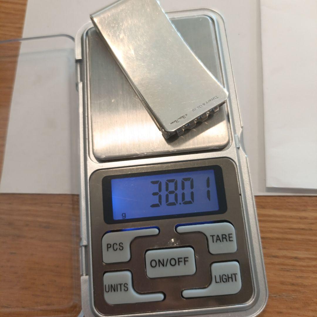 超希少　ティファニー　マネークリップ　ローラー　シルバー　925