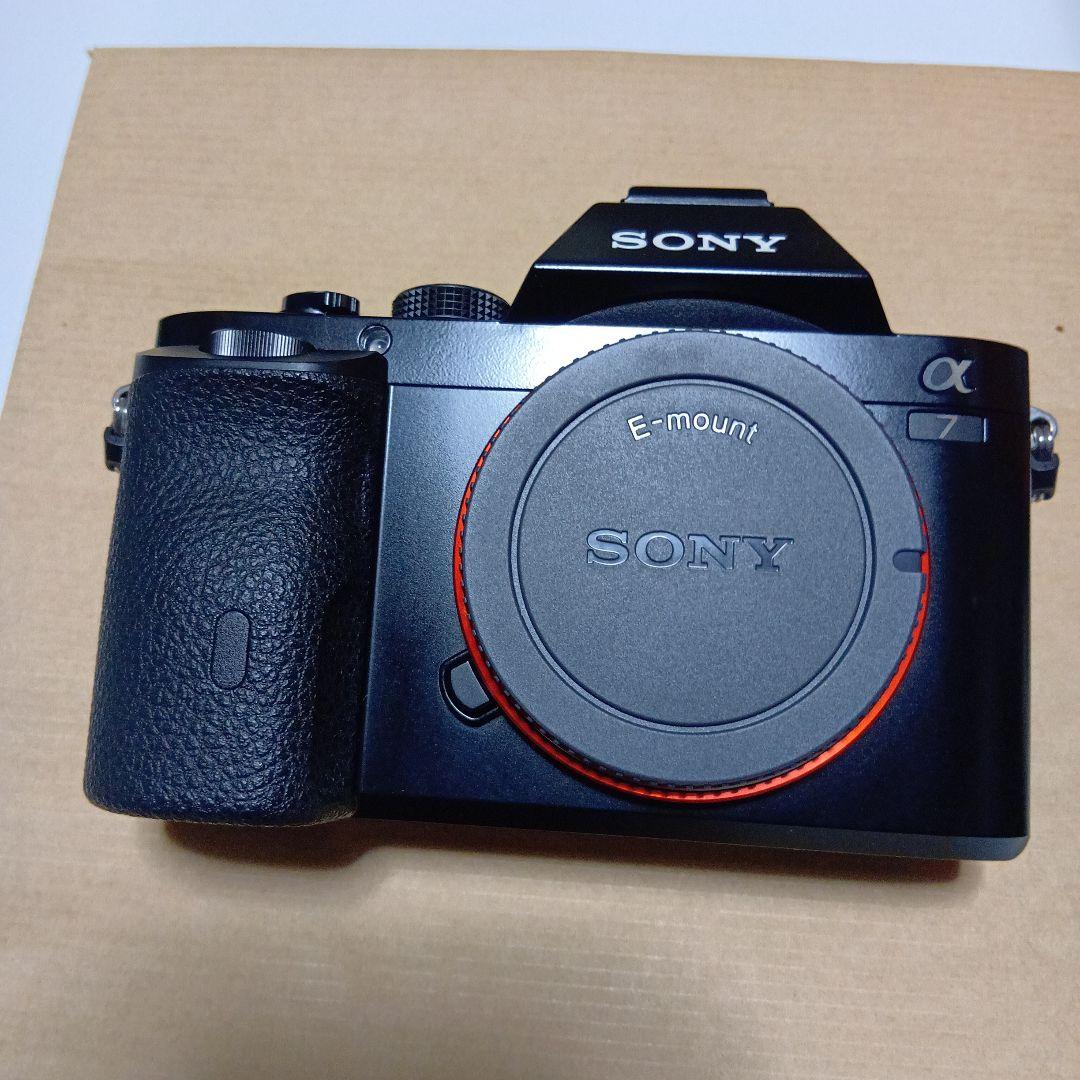 SONY α7ミラーレスカメラ本体　良品ショット数極少