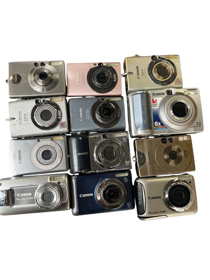 Canon コンパクトデジタルカメラ 24台セット　まとめ売り