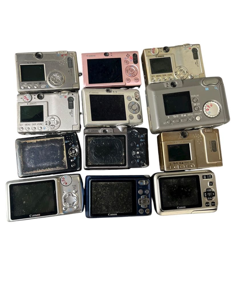 Canon コンパクトデジタルカメラ 24台セット　まとめ売り