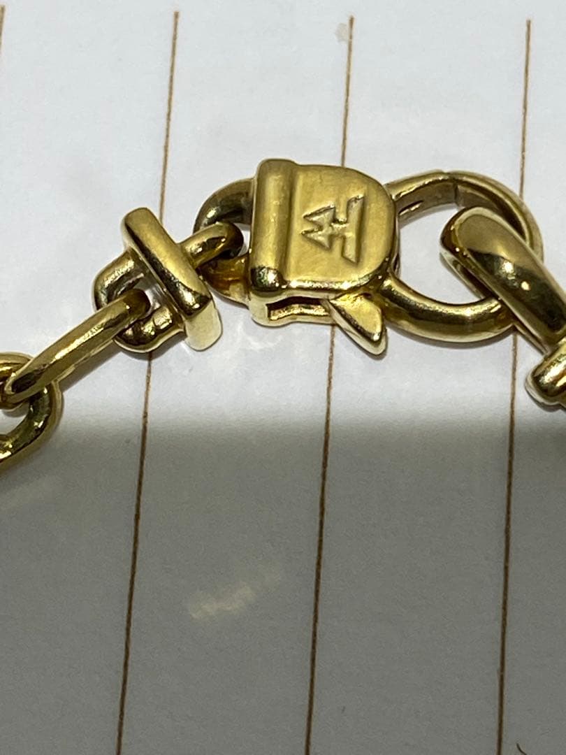 アクセサリー TOM WOOD Anker chain gold No.005