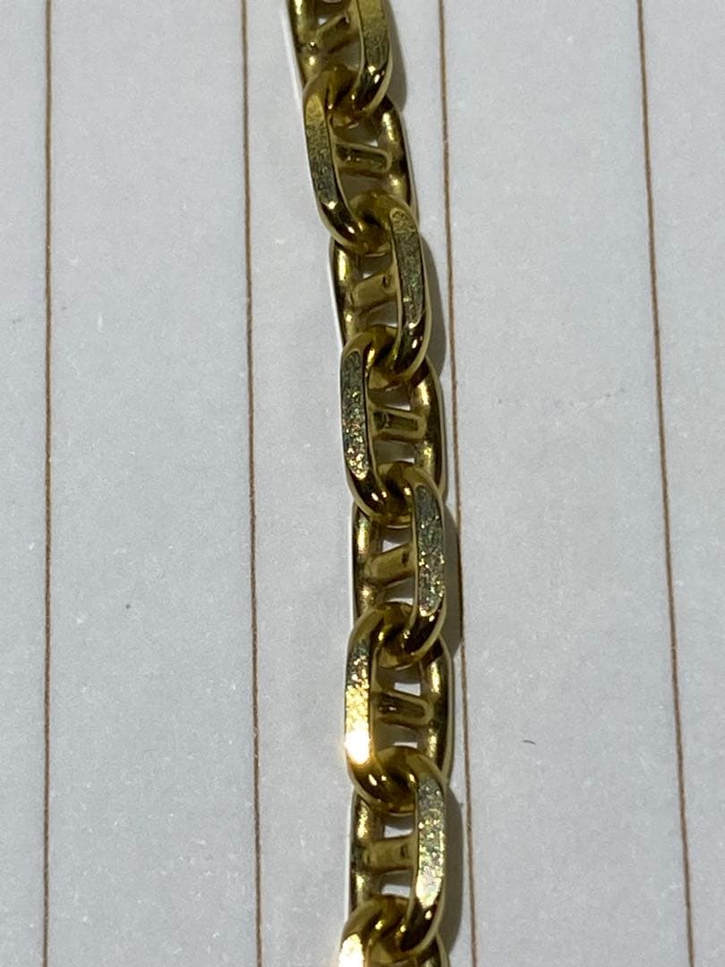 アクセサリー TOM WOOD Anker chain gold No.005