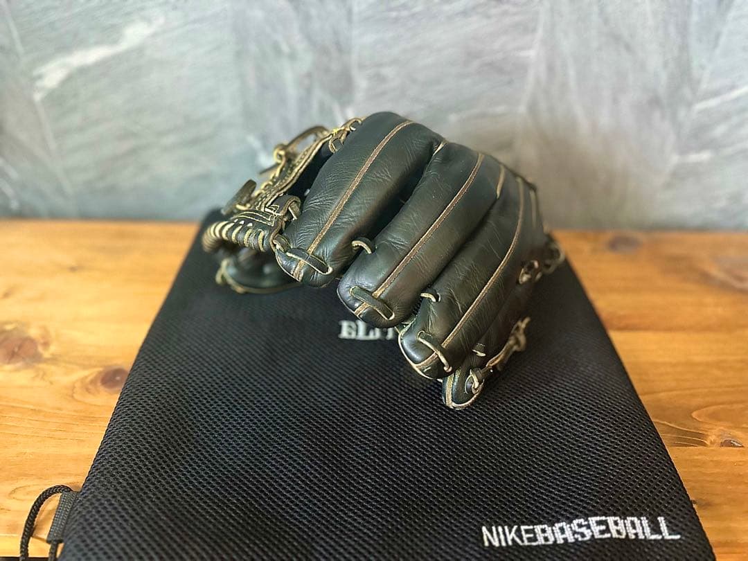 希少品NIKE ナイキ 硬式 内野手用グラブ キップレザー
