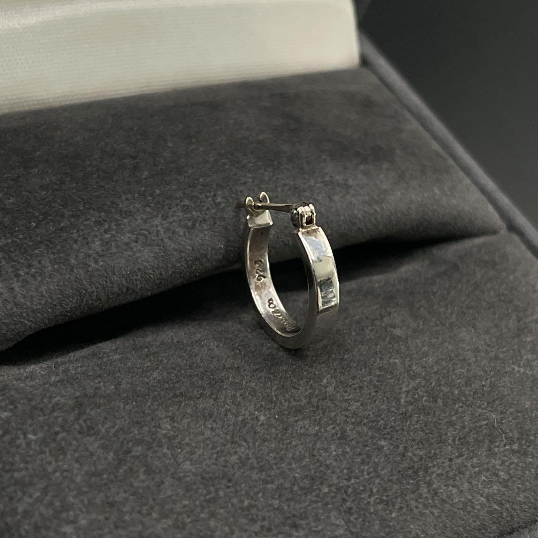 オールド　ティファニー フープピアス　シルバー アーカイブ　片耳　y2k 00s