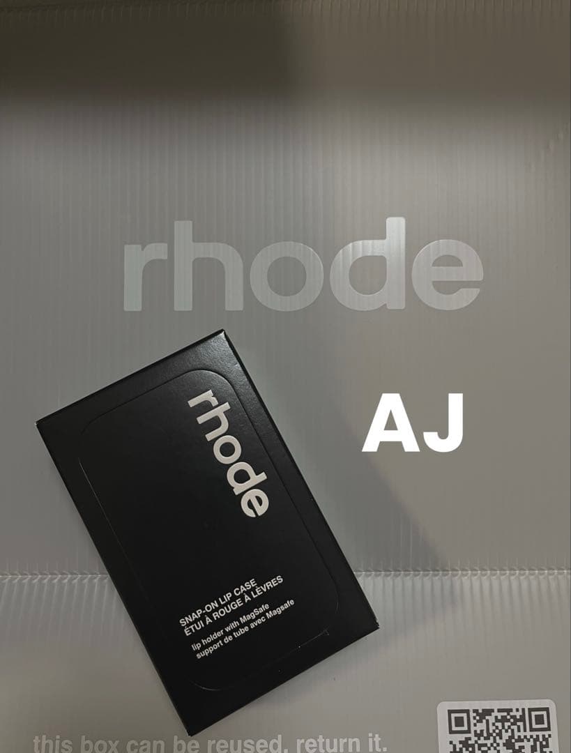 iPhoneアクセサリー rhode snap-on lip case BLACK