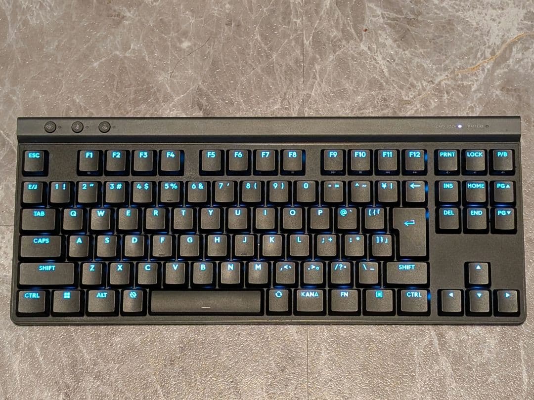 Logicool G ゲーミングキーボードG515-WL-LNBK リニア 赤軸