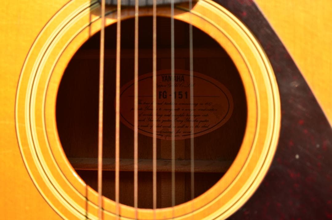 YAMAHA アコースティックギター FG-150 オレンジラベル 1970年代