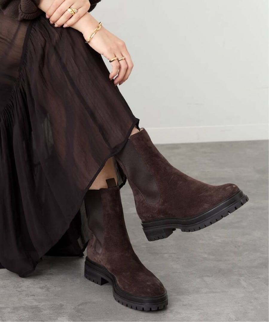 ★限定価格★GIANVITO ROSSI CHESTER スエードブーツ 36