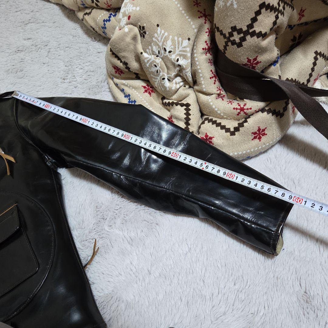 ダブルライダースジャケット 38