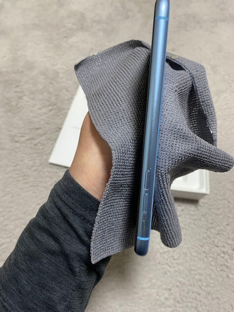 iPhone XR 128GB ブルー SIMフリー ジャンク