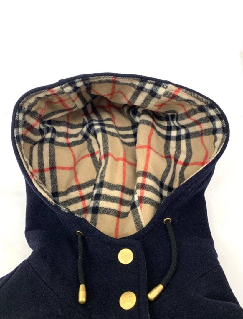 T01/078 Burberrys バーバリー フード付 ジップアップコート