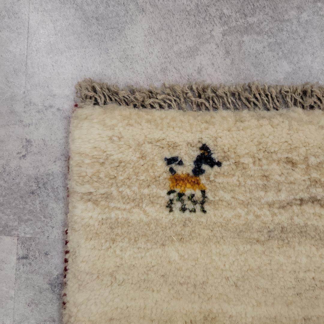 39x56cm ギャッベ・玄関マット(172）じゅうたん・ラグ・バス・キッチン