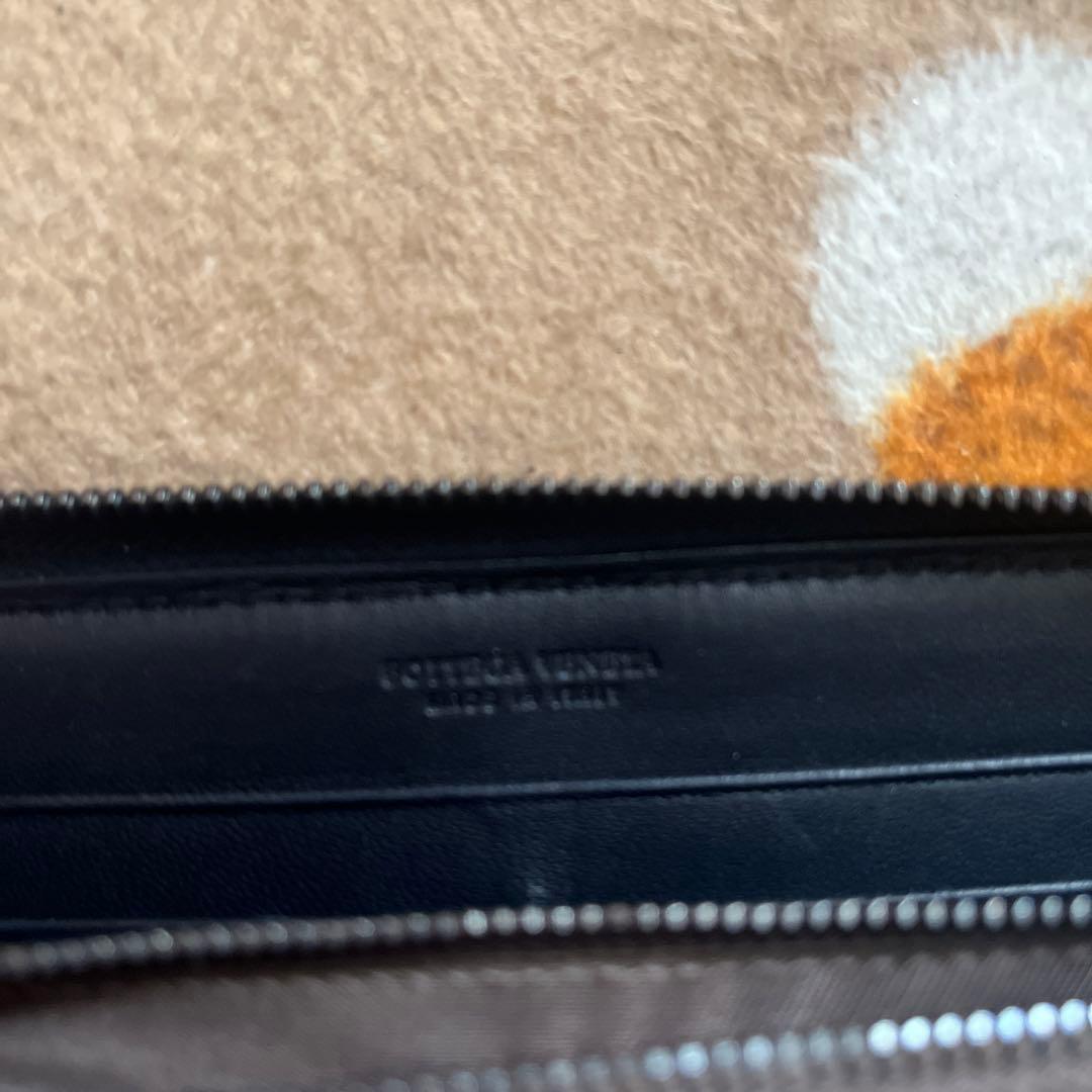 ボッテガヴェネタ　編み込み　長財布　パイソン　蛇