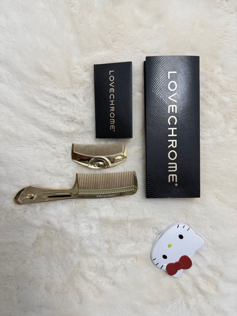 LOVECHROME ゴールドコームセット