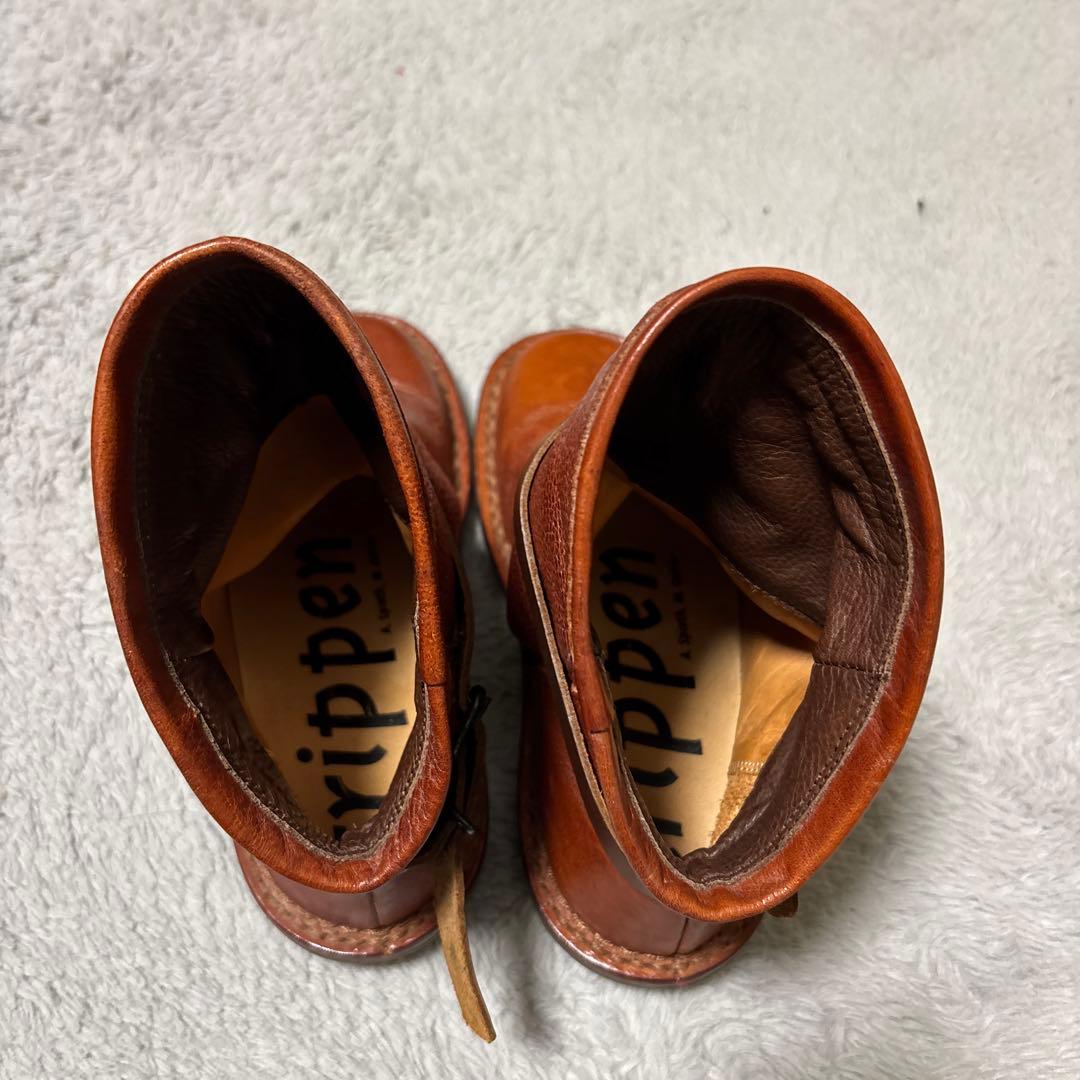 trippen トリッペン BOMB ブーツ 牛革 22.5㎝　シューキーパー付