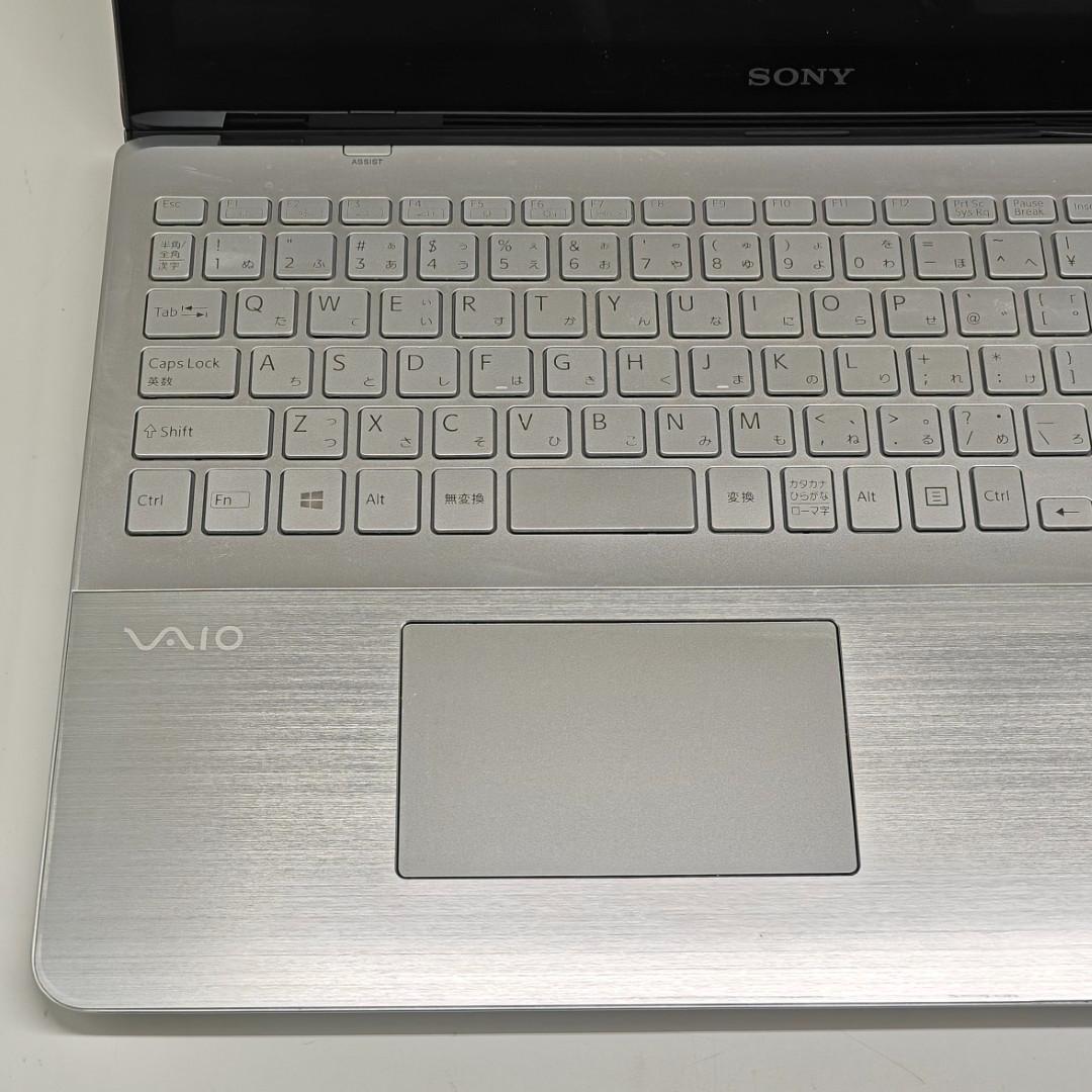 【VAIO】SVF 高速i7 SSD256GB 12GB シルバー ノートPC
