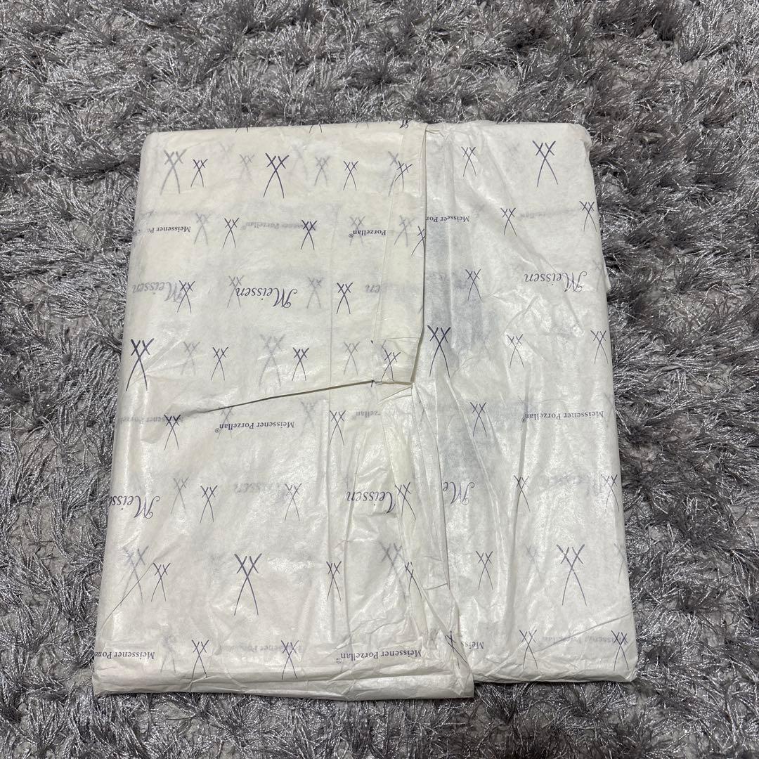 マイセン　ブルーオーキッド　陶板画