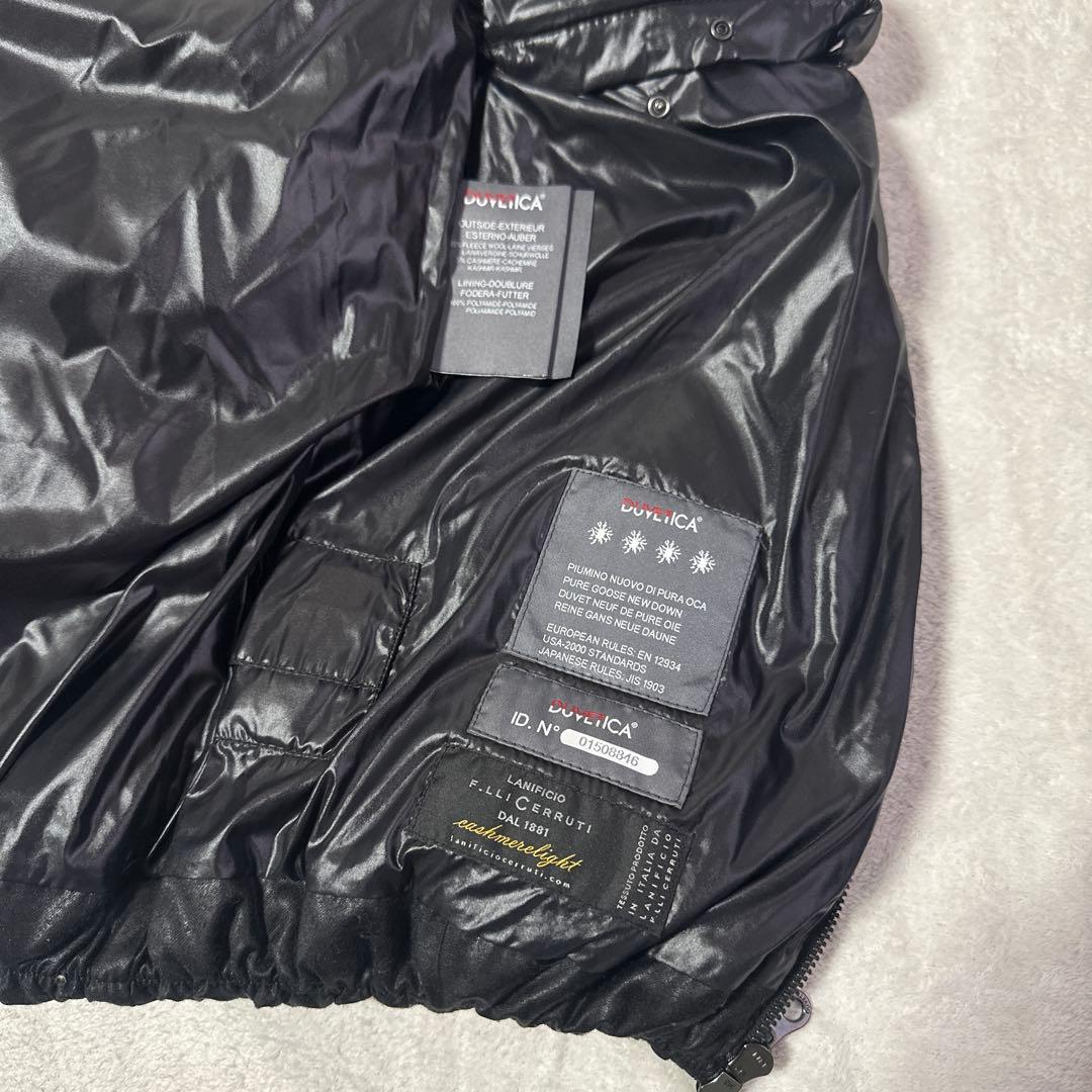 DUVETICA F.LLI CERRUTI ダウンベスト フード カシミヤ混