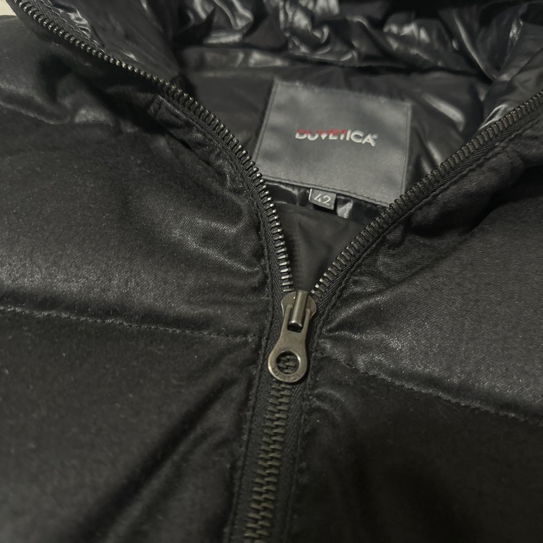 DUVETICA F.LLI CERRUTI ダウンベスト フード カシミヤ混