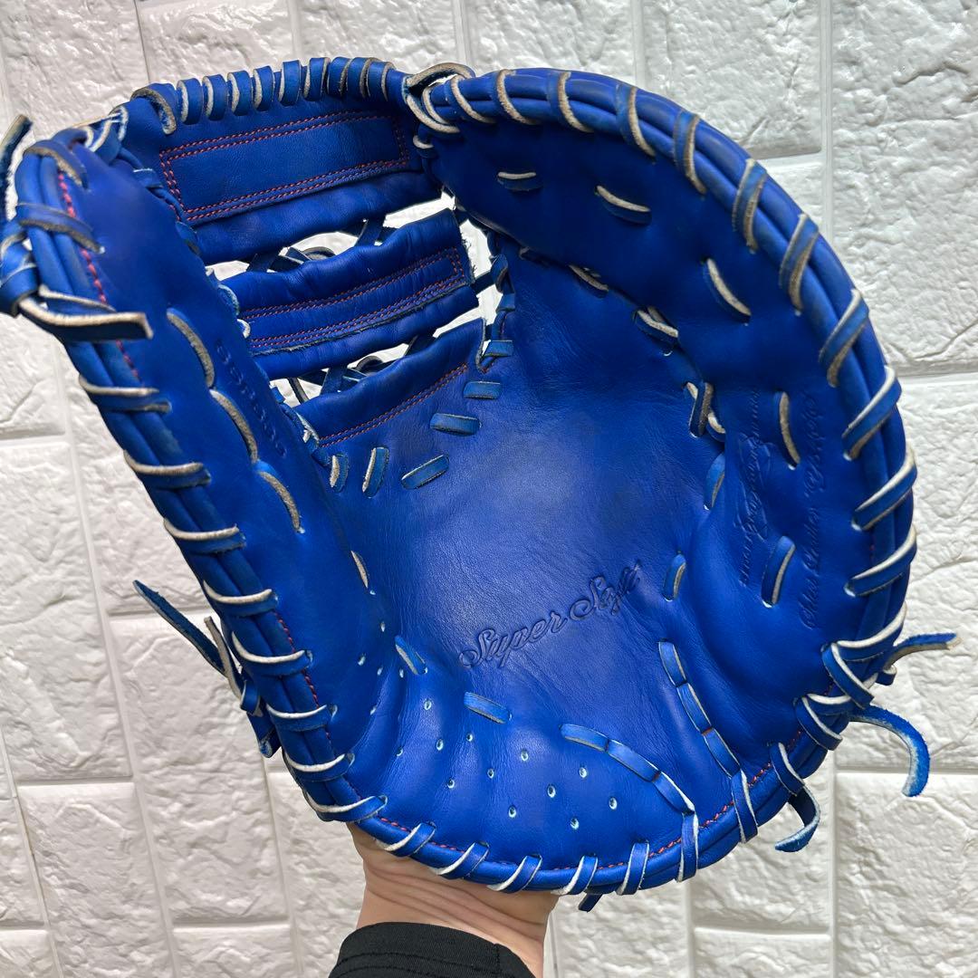 【美品】野球 グローブ 一般 軟式 ファーストミット SSK