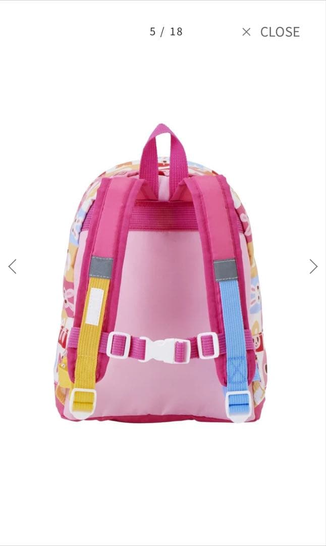 【新品未使用】ミキハウス　リュック　Mサイズ　ピンク