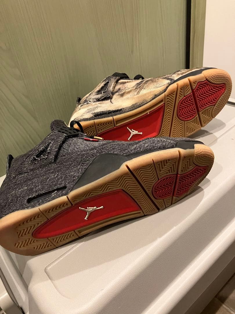 【迅】Air Jordan Levi's コラボスニーカー