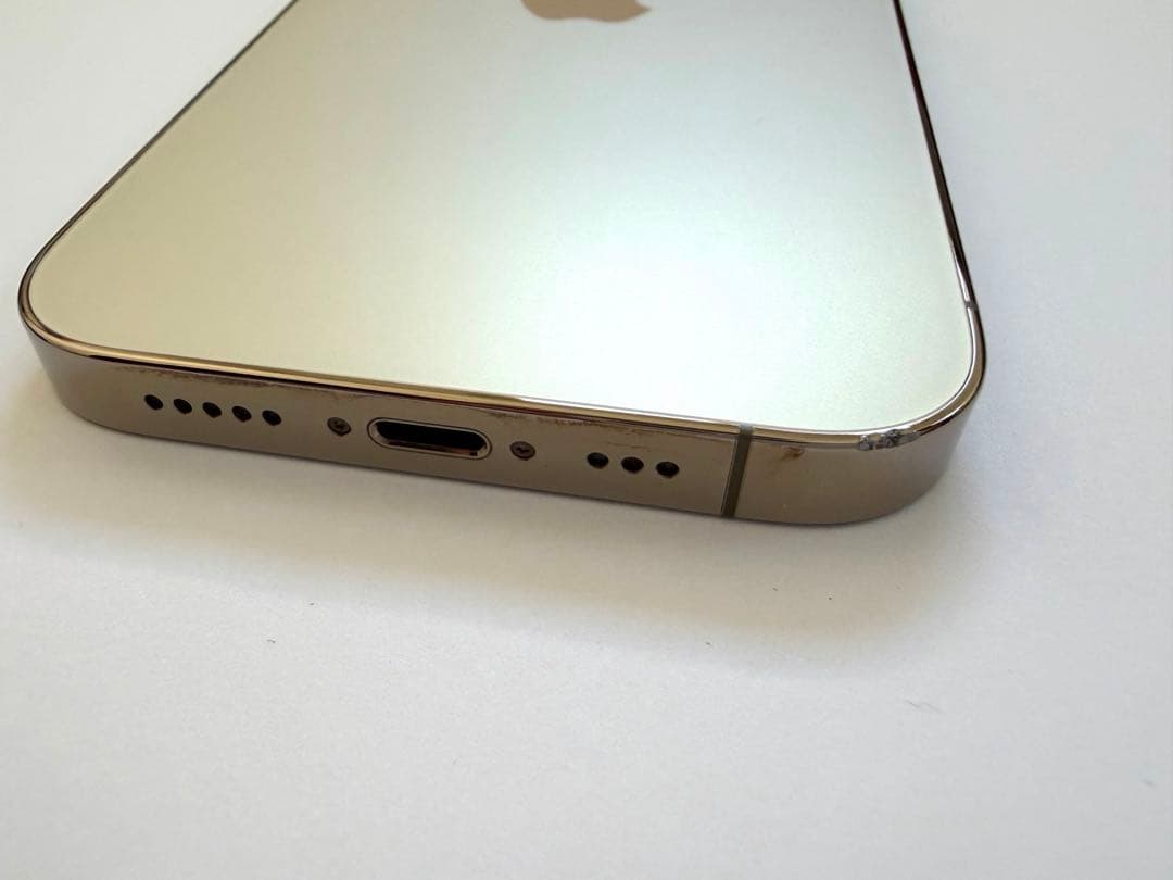 美品！iPhone14Pro 128GB ゴールド SIMフリー　箱・ケーブル付