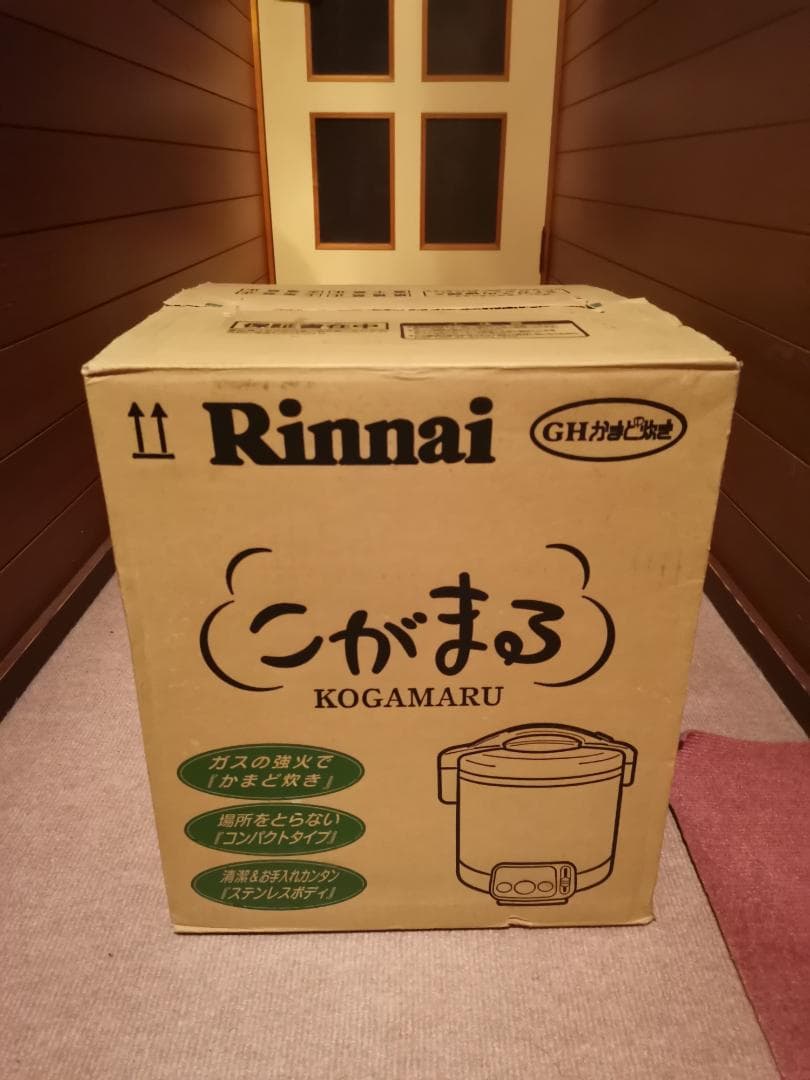 新品未使用 リンナイ RR-100VL LPガス ガス炊飯器 1升（2〜11合）