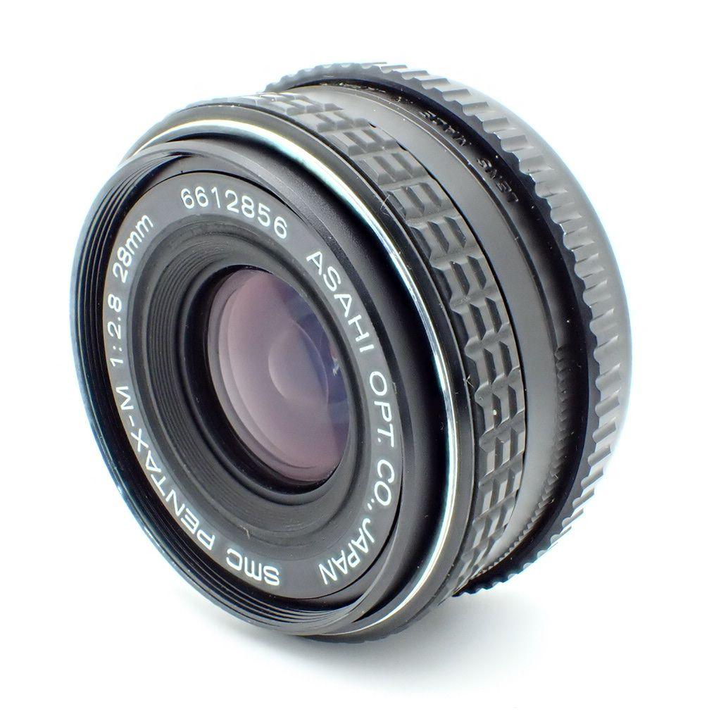 【動作確認済】SMC PENTAX-M 28mm f2.8 純正付属品付き