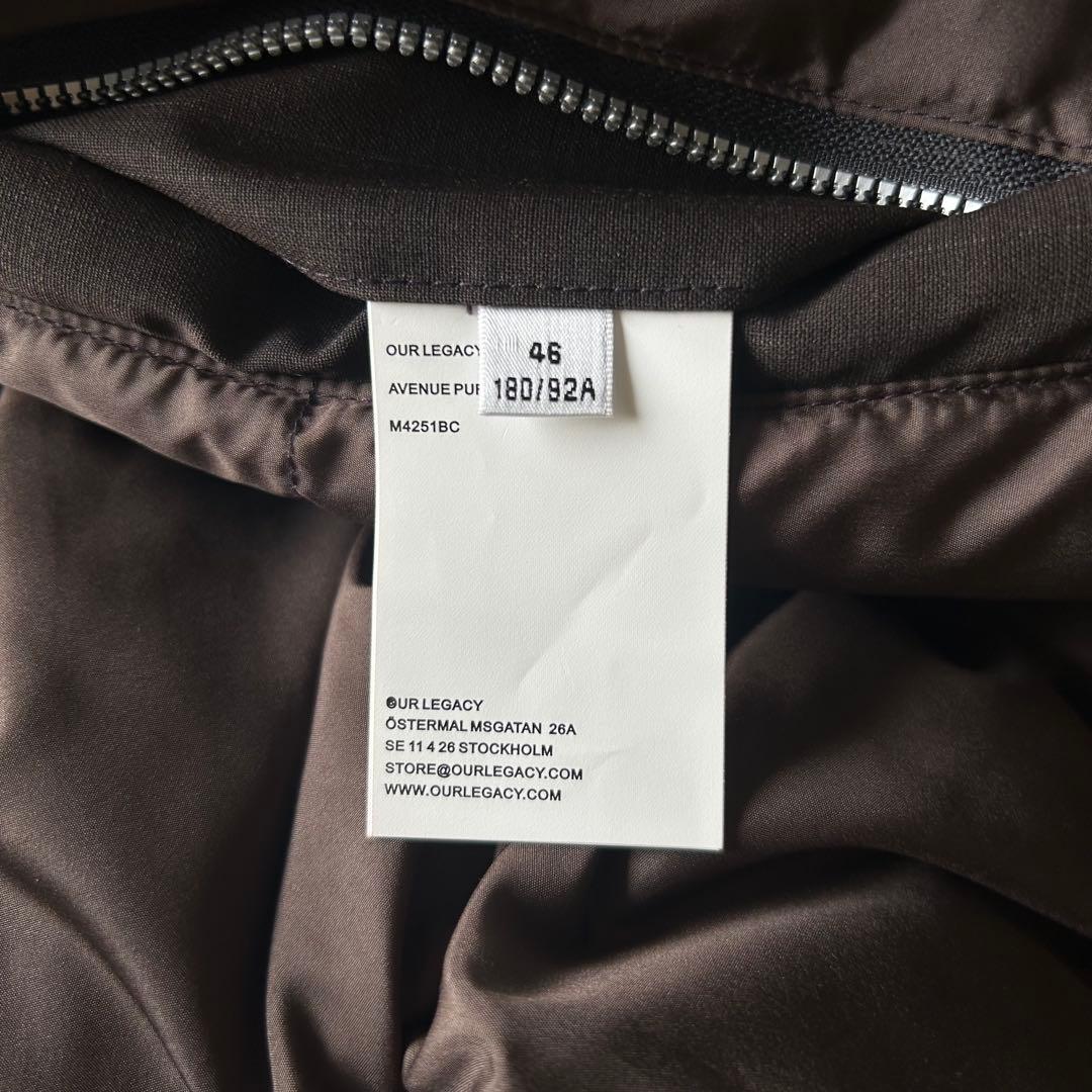 OUR LEGACY 25aw AVENUE PUFFA ダウンジャケット 46